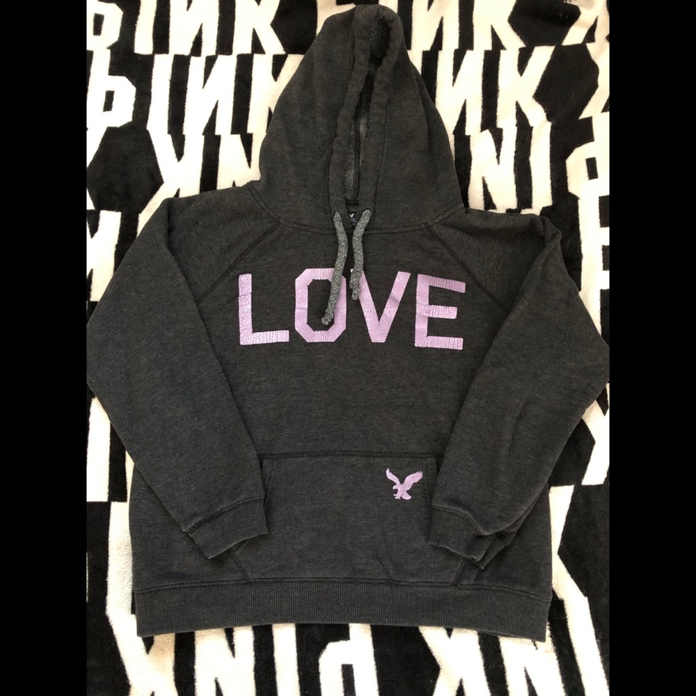💥💥SOLD!!💥💥American Eagle Hoodie🖤💗